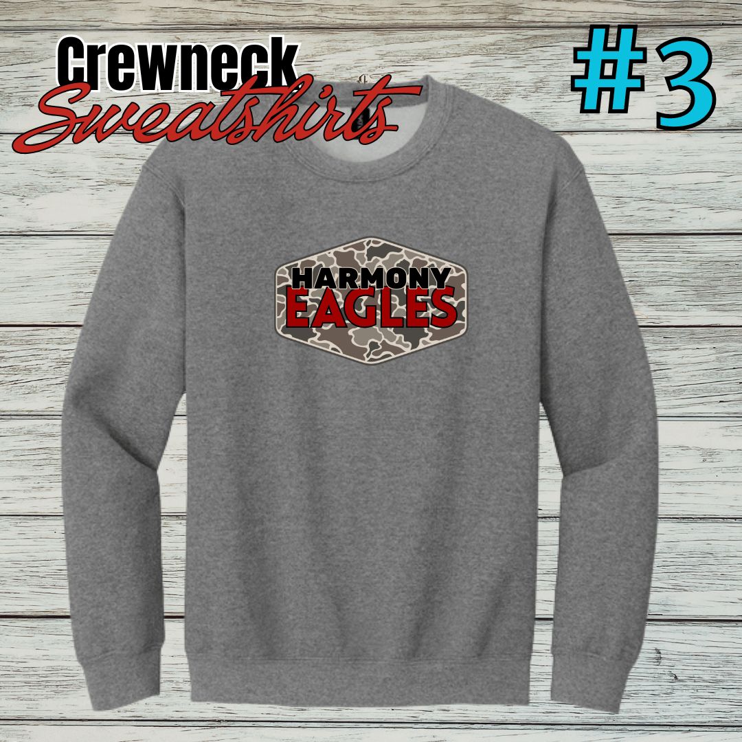 Harmony Design #3- Crewneck Sweatshirt