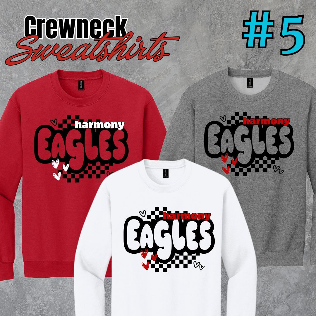 Harmony Design #5- Crewneck Sweatshirt
