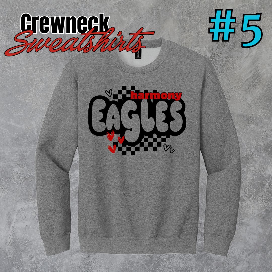 Harmony Design #5- Crewneck Sweatshirt