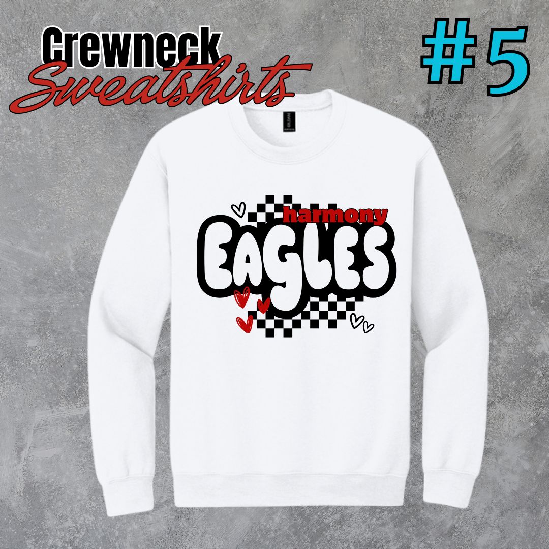 Harmony Design #5- Crewneck Sweatshirt