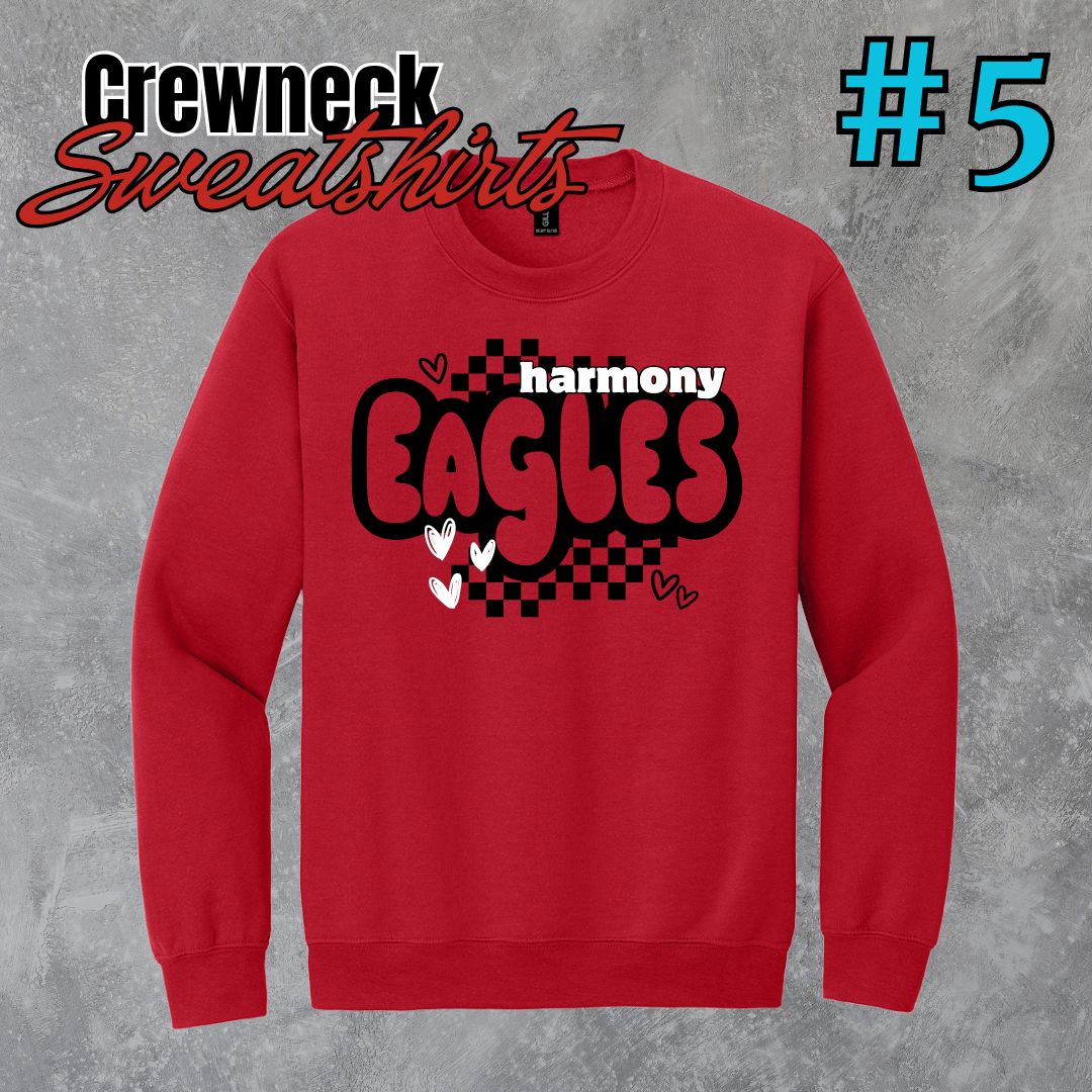 Harmony Design #5- Crewneck Sweatshirt