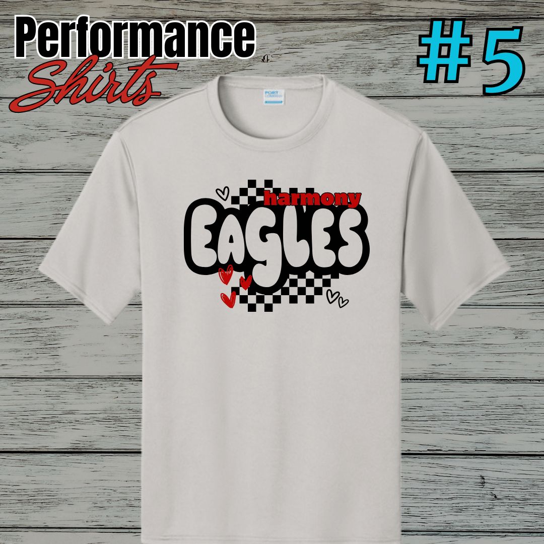 Harmony Design #5- Performance Short-Sleeved Tee