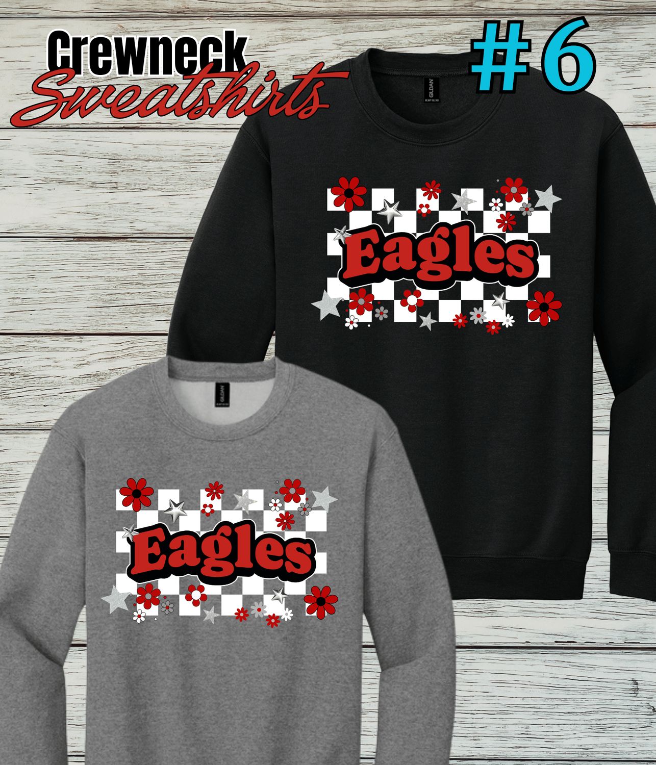 Harmony Design #6- Crewneck Sweatshirt