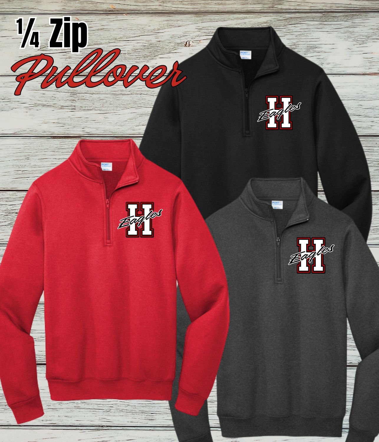 Harmony Logo 1/4 Zip Pullover