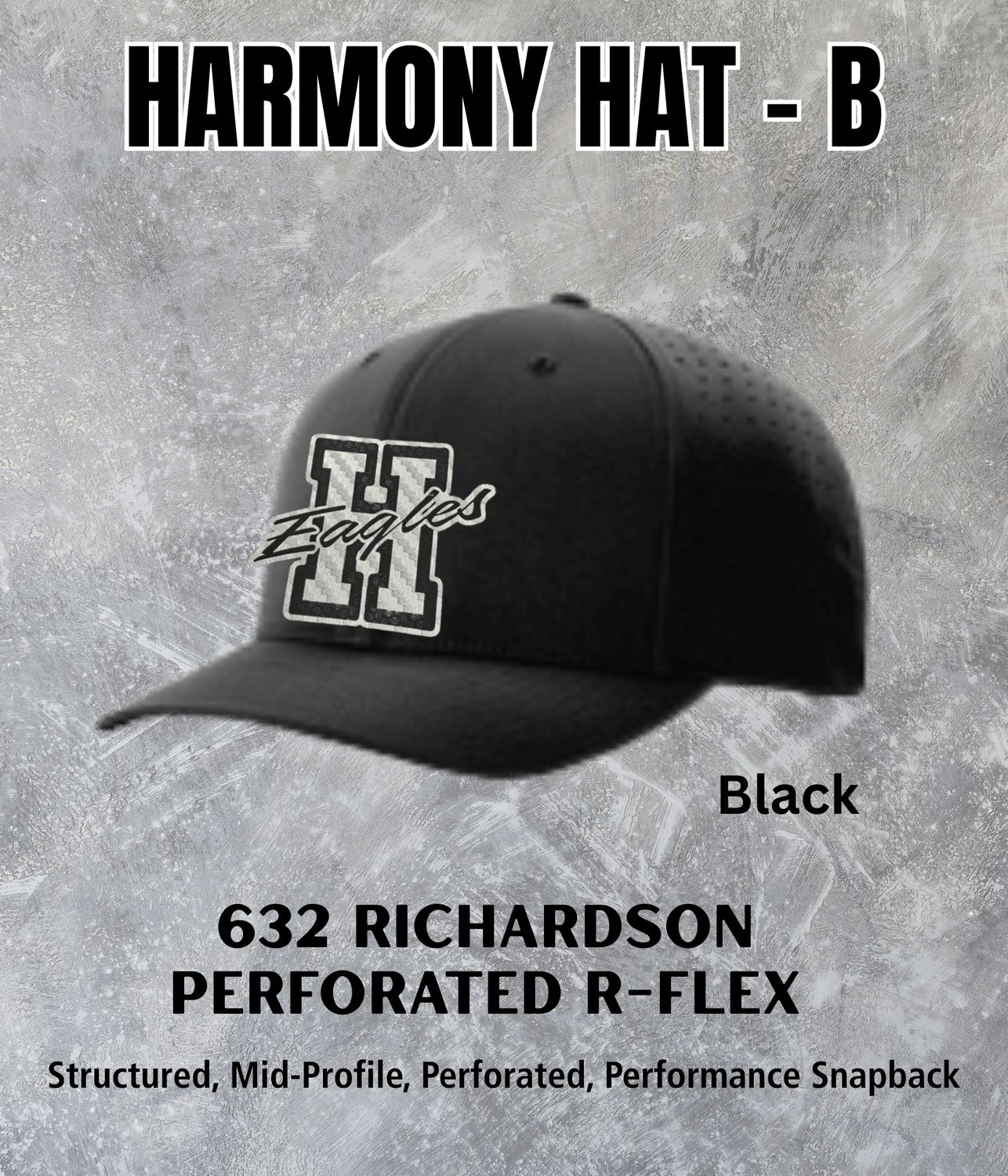 Harmony Richardson 632 Perforated R-Flex Hat