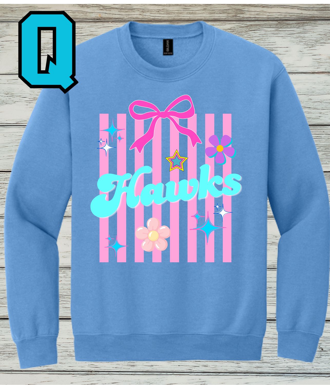 Hawkins Design Q- Crewneck Sweatshirt