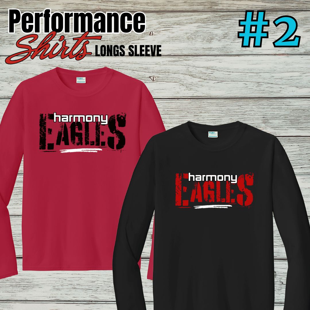 Harmony Design #2 Long Sleeved Performance Tee