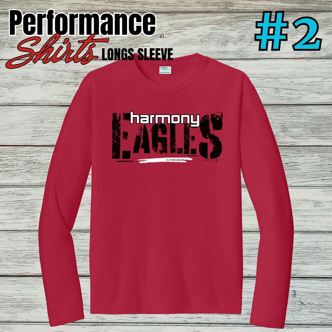 Harmony Design #2 Long Sleeved Performance Tee