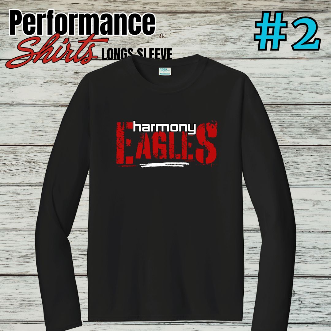 Harmony Design #2 Long Sleeved Performance Tee