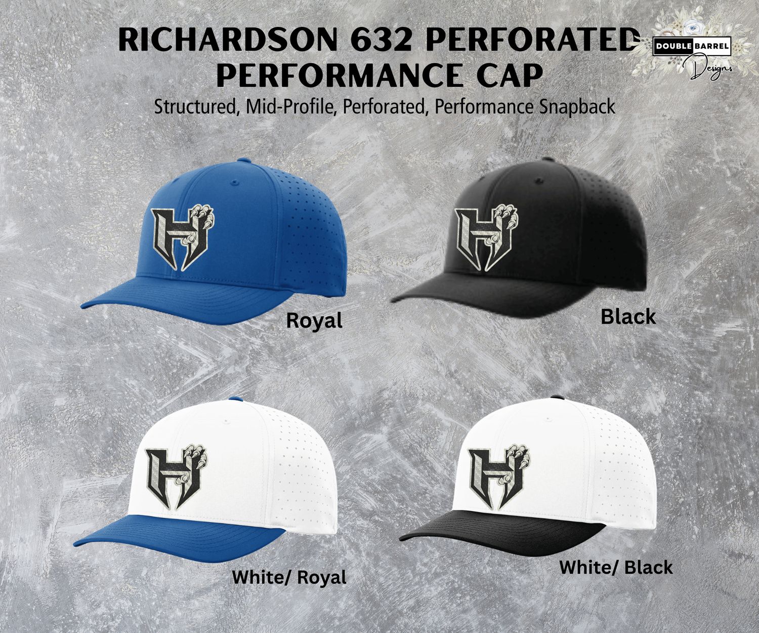 Hawkins Hats - Richardson 632 Perforated Performance Cap