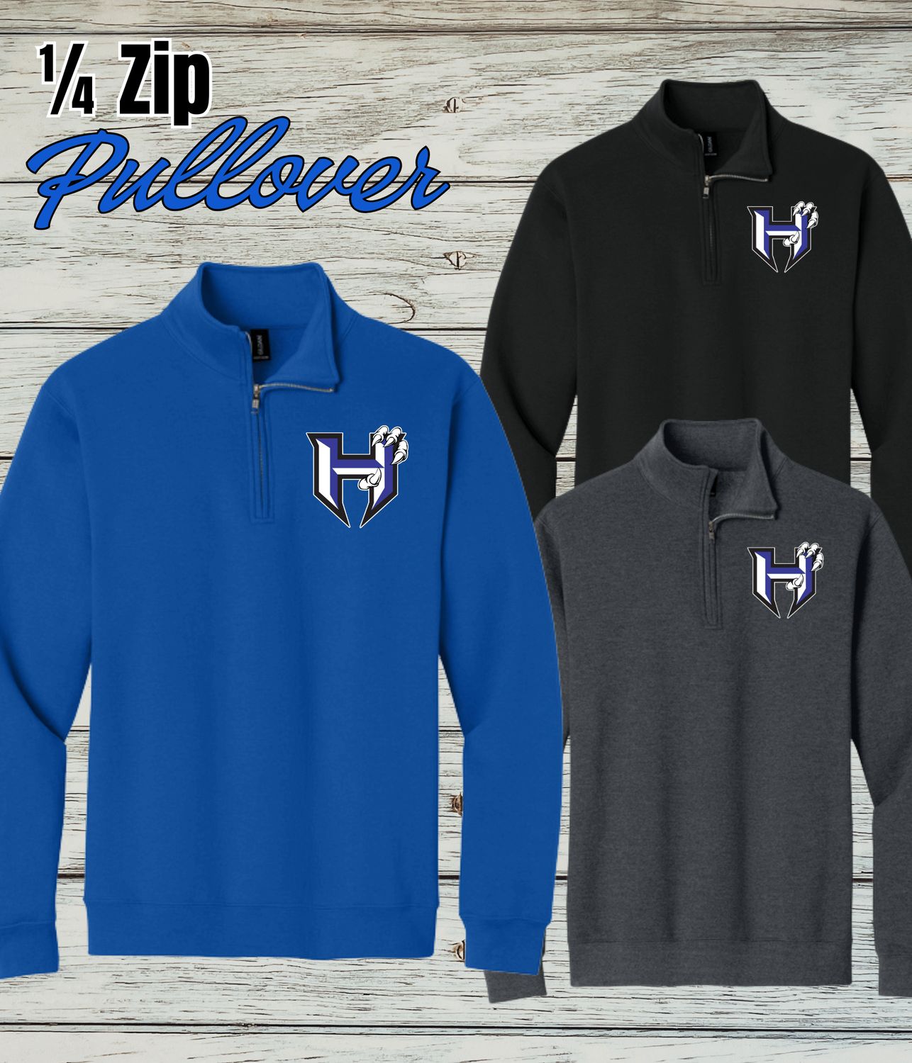 Hawkins 1/4 Zip Pullover