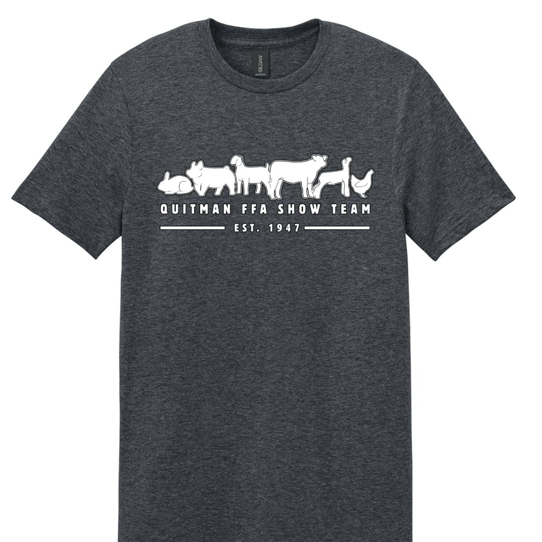 Quitman FFA Short-Sleeved Show Team Shirt- Gildan