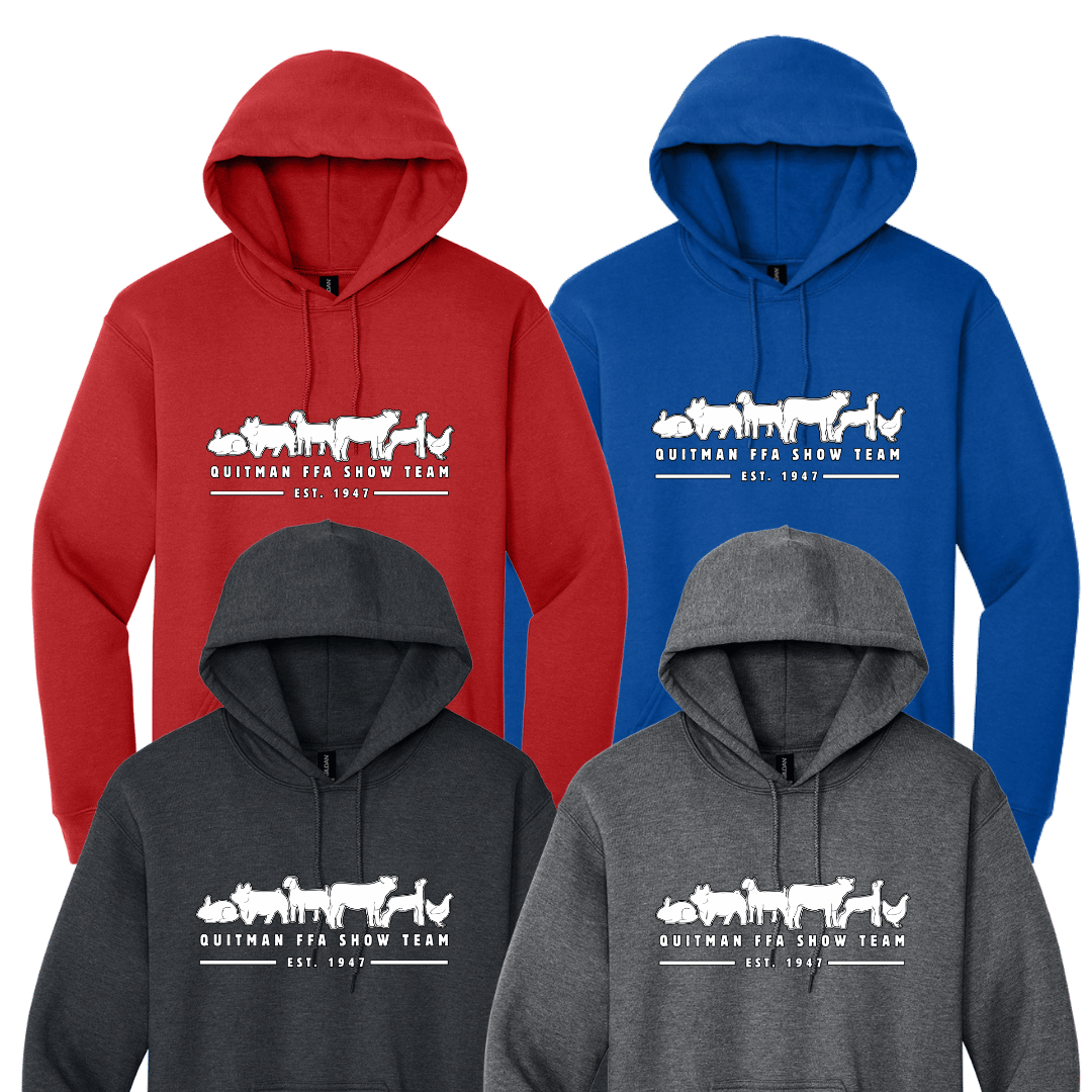 Quitman FFA Show Team Hoodie