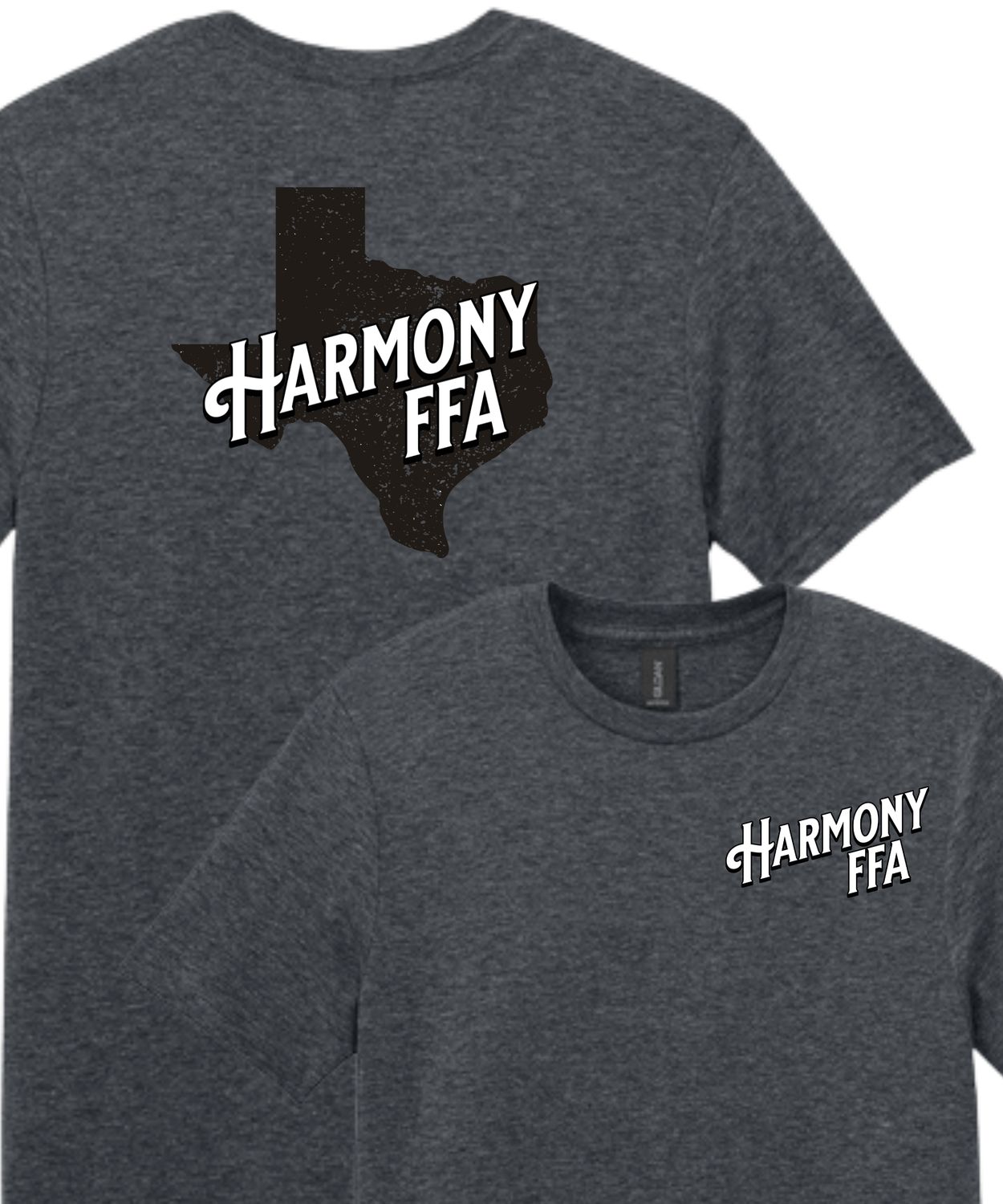 Harmony FFA Softstyle Short-Sleeved Tee Design #4 (2-sided)