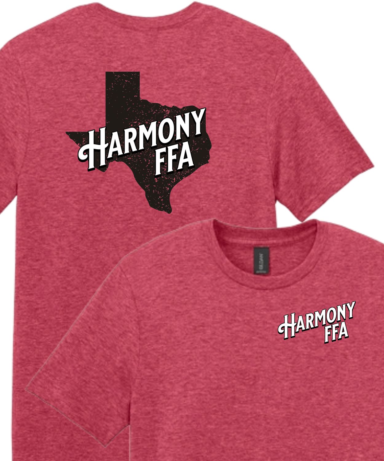 Harmony FFA Softstyle Short-Sleeved Tee Design #4 (2-sided)