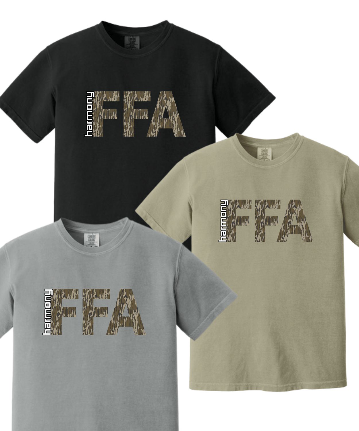 Harmony FFA Comfort Colors Short-Sleeved Tee Design #7