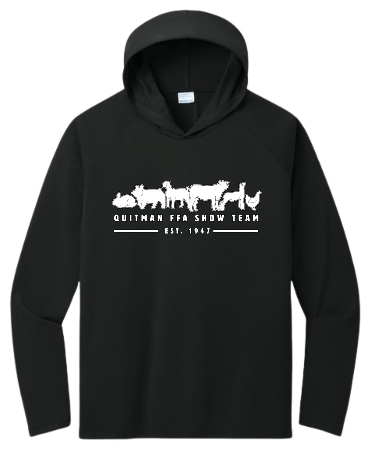 Quitman FFA- Show Team Performance Hooded Tee