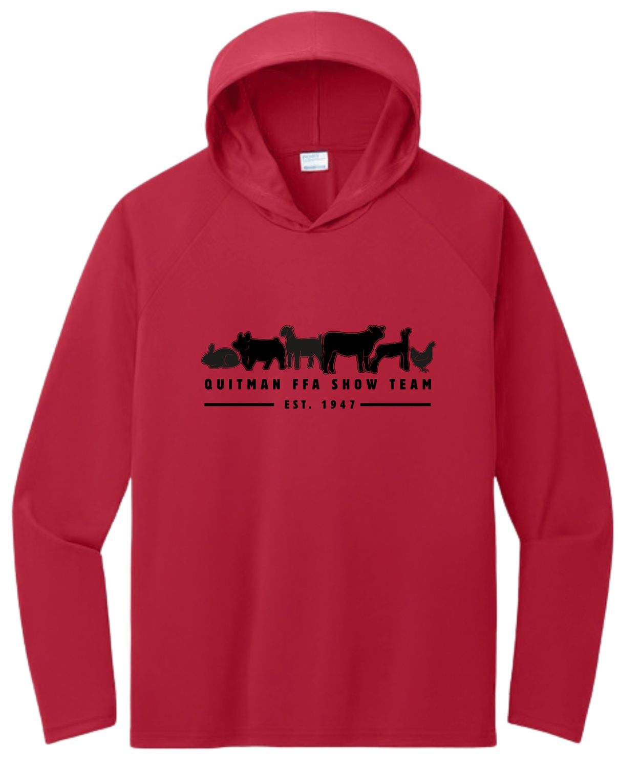 Quitman FFA- Show Team Performance Hooded Tee
