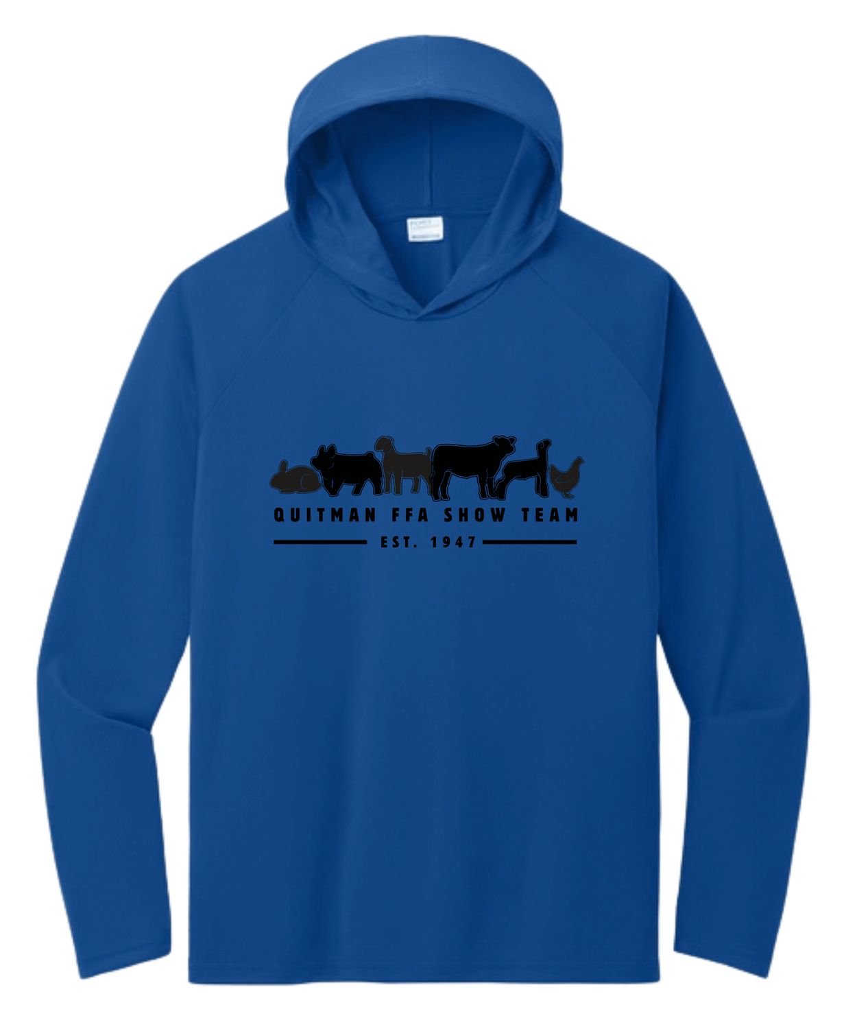 Quitman FFA- Show Team Performance Hooded Tee