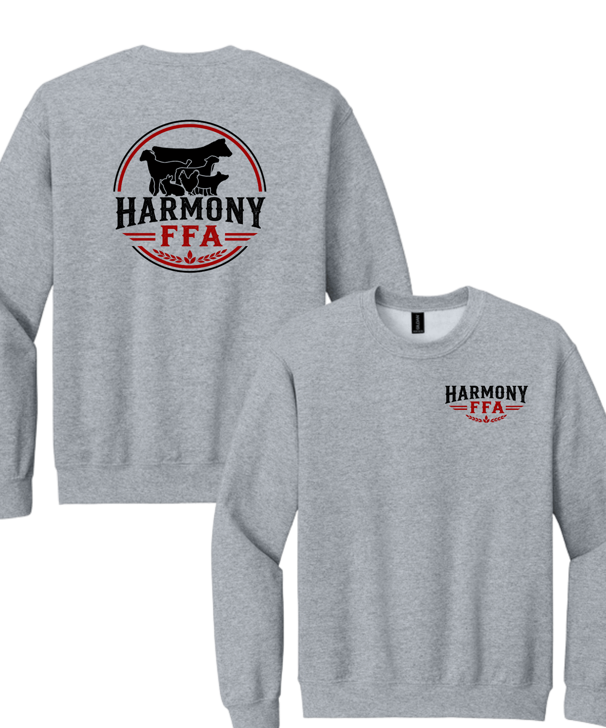 Harmony FFA- Crewneck Design #1 (2-sided)