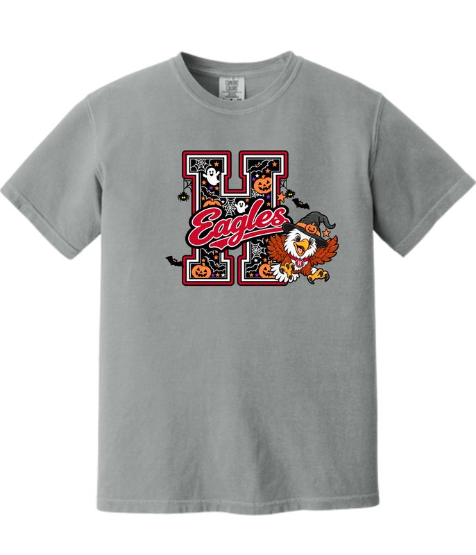 Harmony Fall Design E -Short Sleeved Tee- Granite