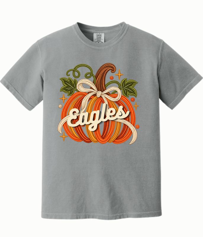 Harmony Fall Design I- Short-Sleeved Tee- Granite