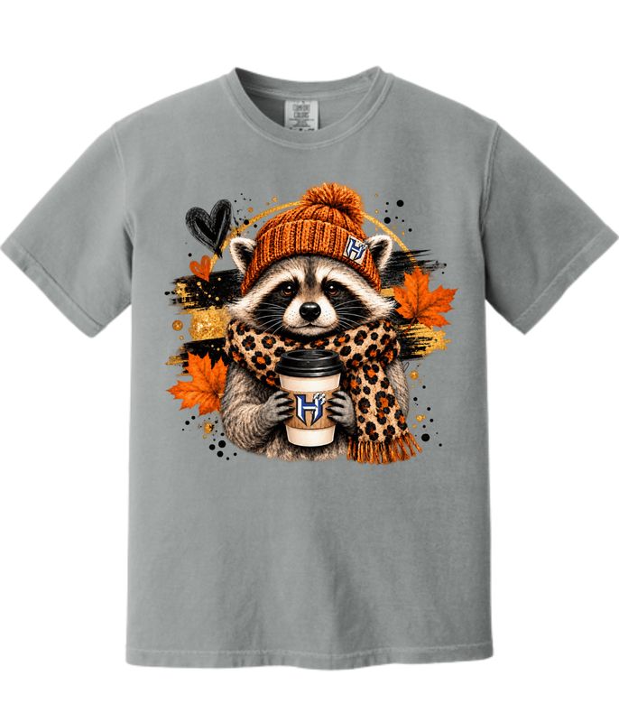 Hawkins Fall Design 10 -Short-Sleeved Tee- Granite
