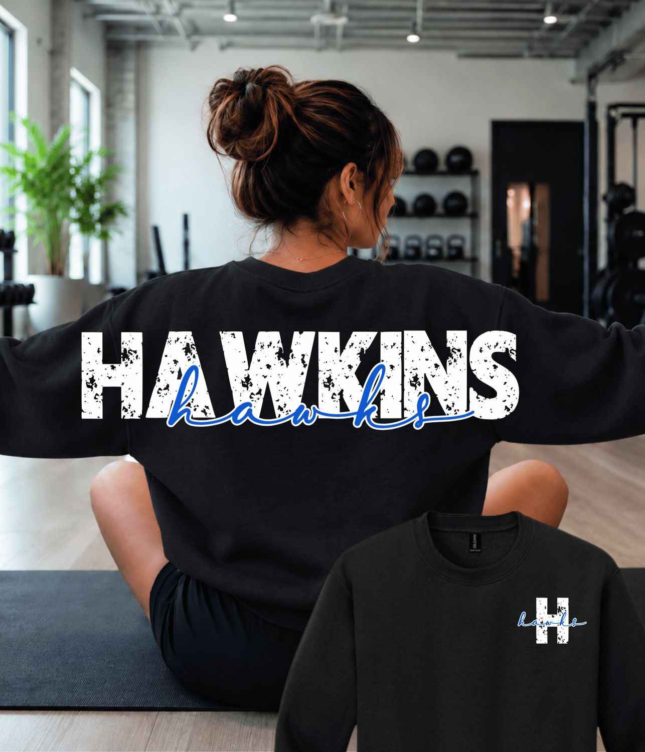 Hawkins Fall Crewneck (2-sided)
