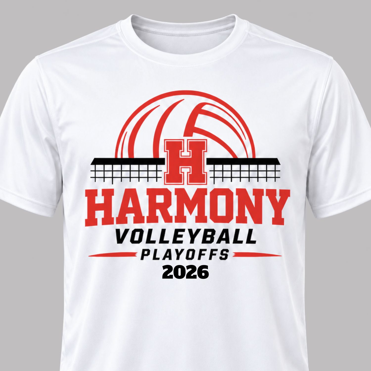 Harmony Volleyball Performance Tee- Playoffs 2026