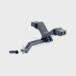 Ajs Machine Axial SCX10 Trailer hitch V2 ( Black ) (AJS3001B)