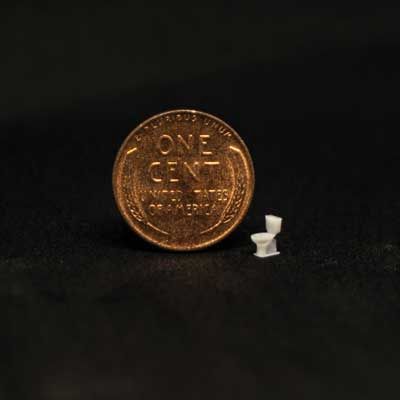 All Scale Miniatures Toilet (179-1600912)