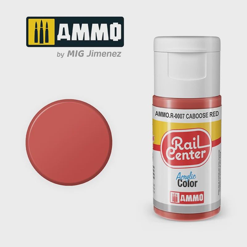 Ammo Caboose Red 15ml (AMMO.R-0007)