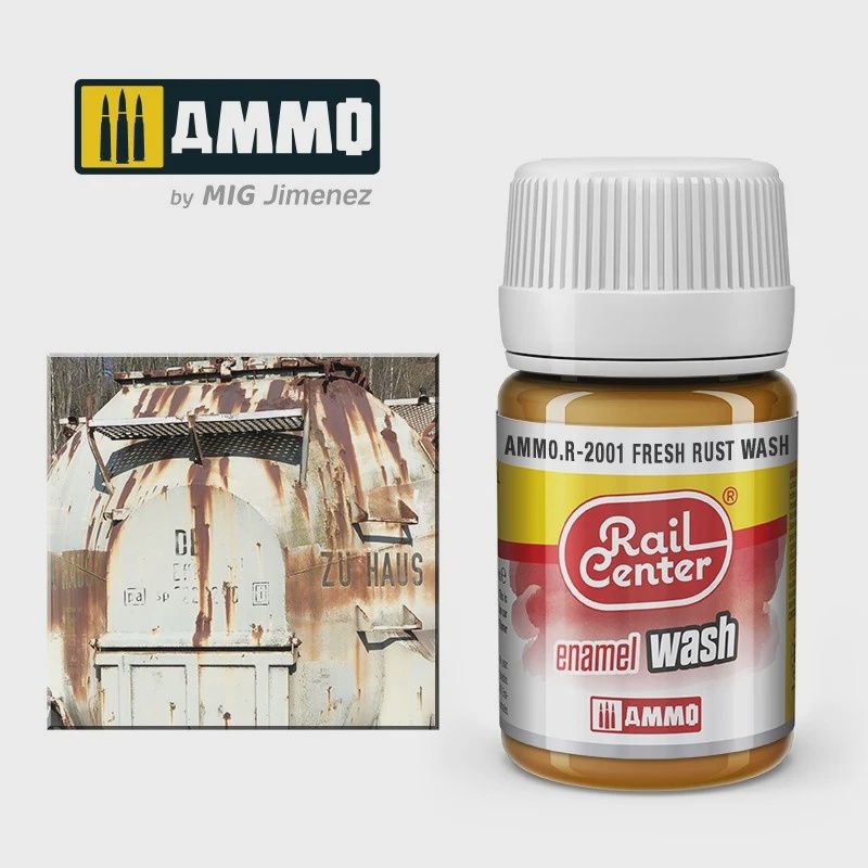 Ammo Fresh Rust Wash (35 mL) (AMMO.R-2001)