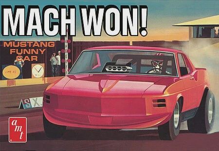 AMT '70 Ford Mustang Funny Car Mach Won (AMT1455)