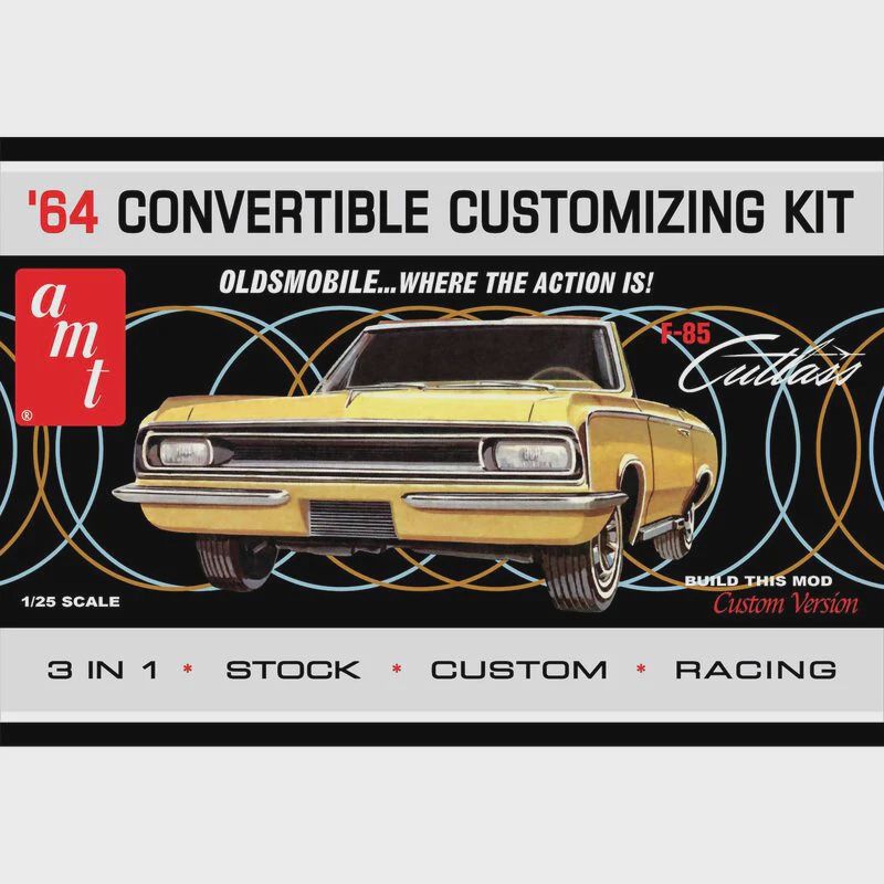 AMT 1/25 1964 Olds Cutlass F-85 Convertible (AMT1200)