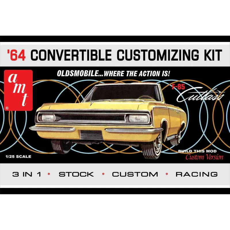 AMT 1/25 1964 Olds Cutlass F-85 Convertible (AMT1200)