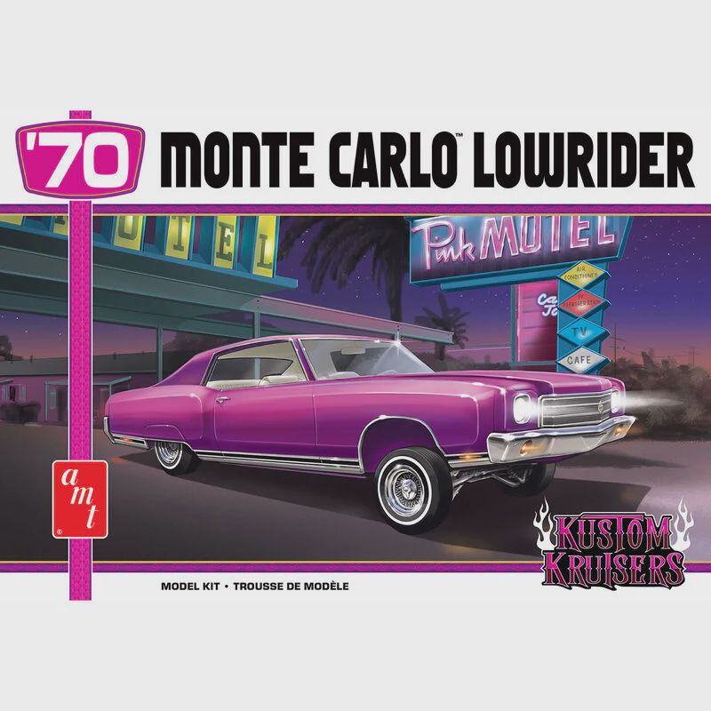 AMT 1/25 1970 Chevy Monte Carlo Lowrider Model Kit (AMT1458)