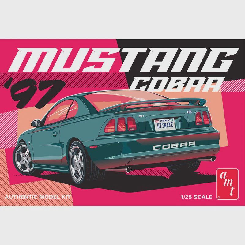 AMT 1/25 1997 Ford Mustang Cobra Model Kit (AMT-1494)