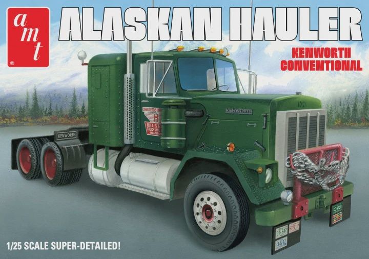 AMT 1/25 Alaskan Hauler Kenworth Tractor Plastic Model Kit (AMT1339)