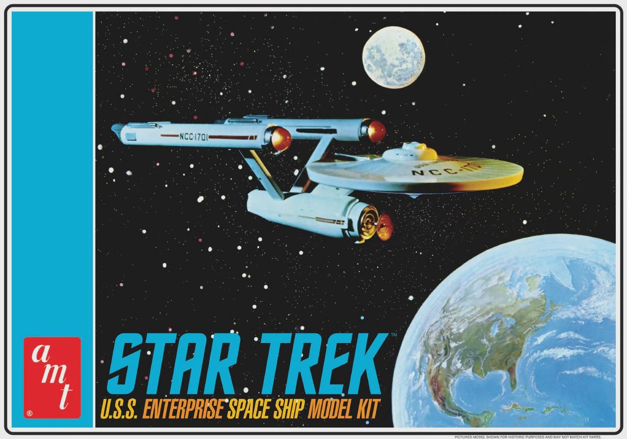 AMT 1296 Star Trek Classic U.S.S. Enterprise 1:650 (AMT1296)