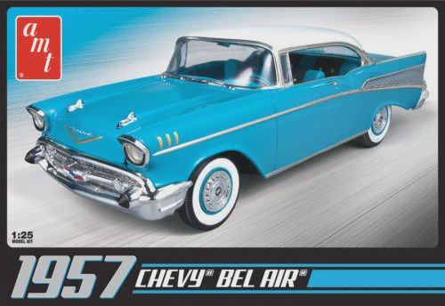 AMT 1957 CHEVY BEL AIR 1:25 SCALE MODEL KIT (AMT638)