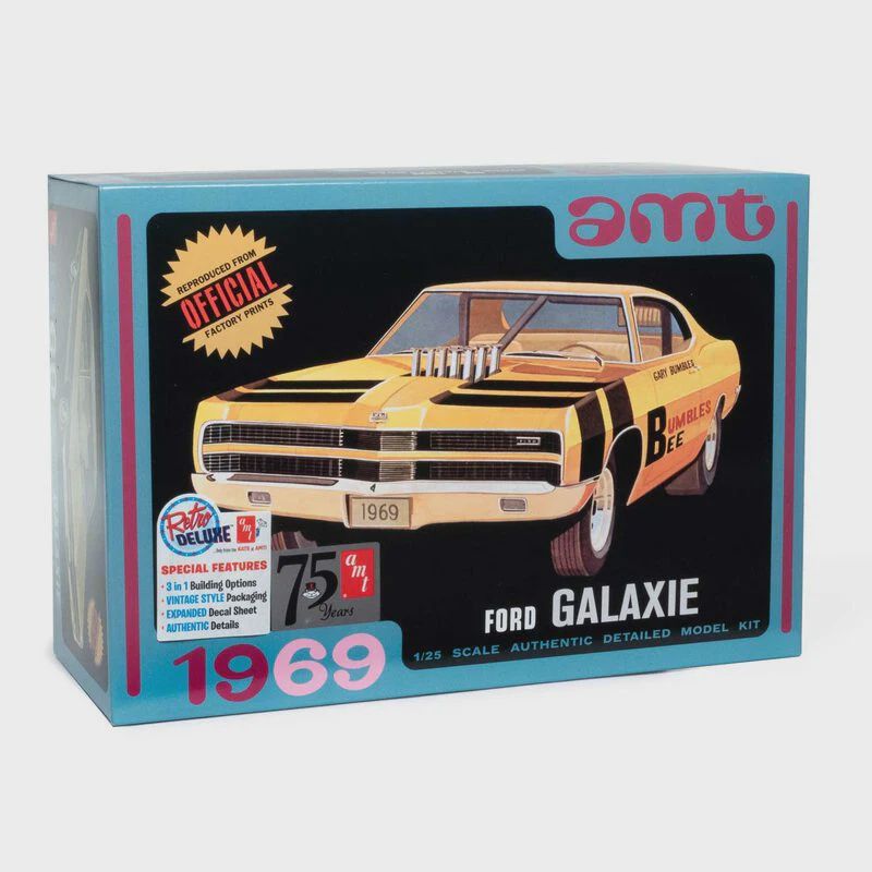 AMT 1969 Ford Galaxie Hardtop 1/25 (AMT1373)