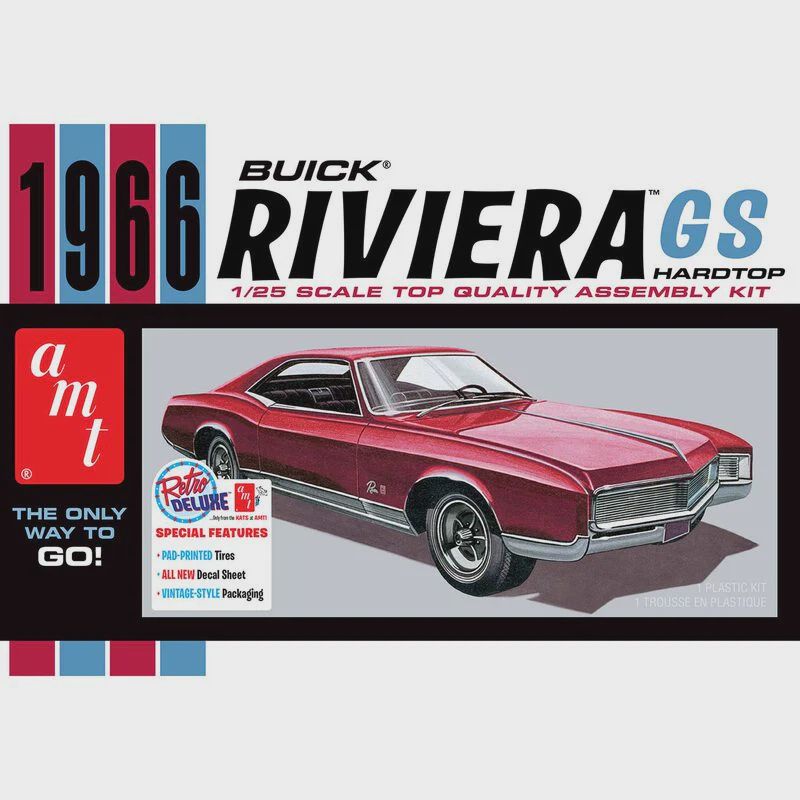 AMT 1:25 1966 Buick Riviera GS (AMT1439)