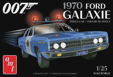 AMT 70 Ford Galaxie Police Car Bond (AMT1172)