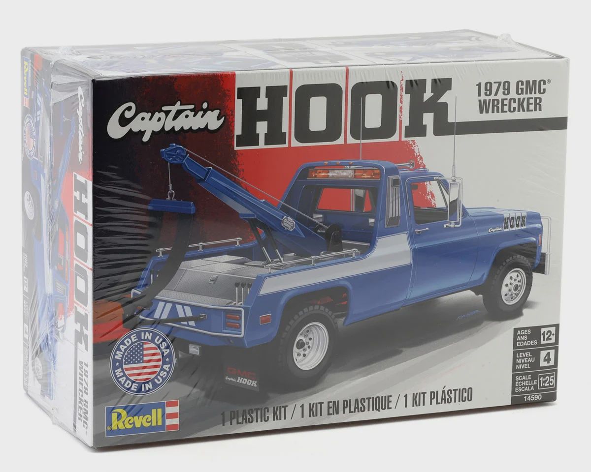 1/25 Captain Hook 1979 GMC Wrecker Plastic Model Kit (RMX14590)