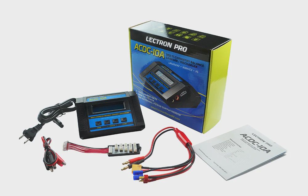 ACDC-10A 1S-6S 100W 10A Multi-Chemistry Balancing Charger (LiPo/LiFe/LiHV/NiMH) (ACDC-10A)