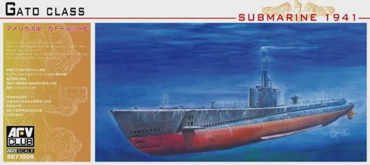 AFV 1/350 USS Gato Class Submarine 1941 (AFV73509)