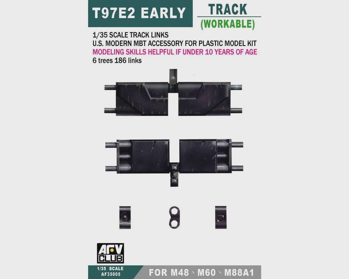 AFV Club 1/35 M48/M60 Early Tracks (AFV35005)