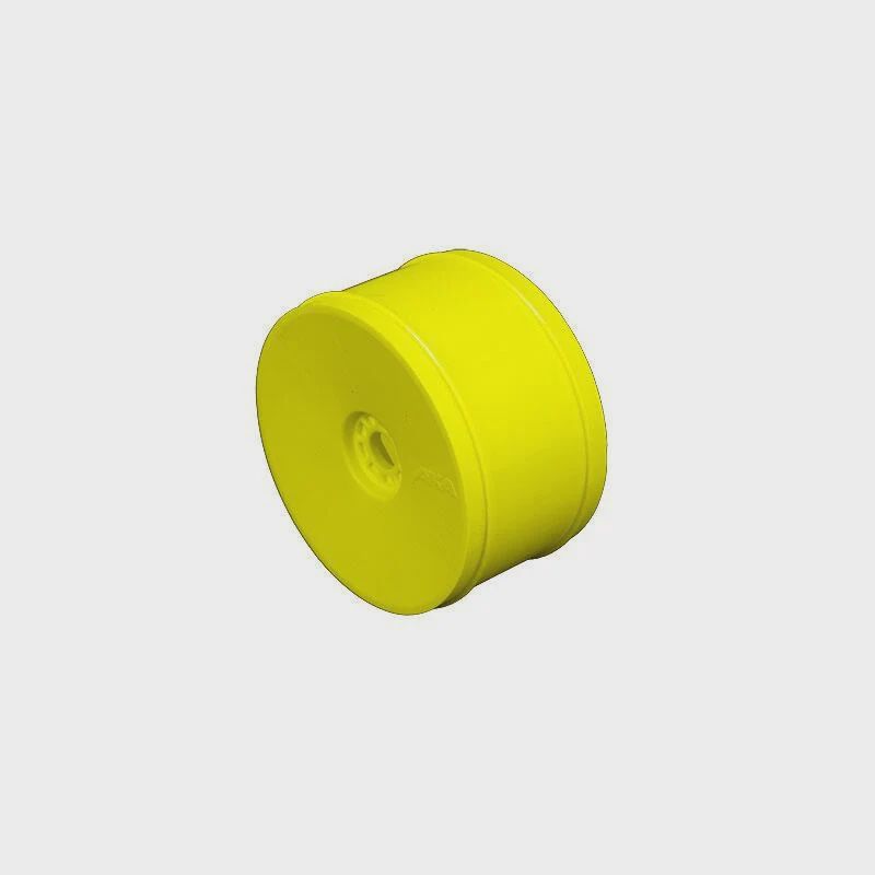 AKA EVO 1/8 Truggy Standard Offset Wheels (4) (Yellow) (AKA24102Y)