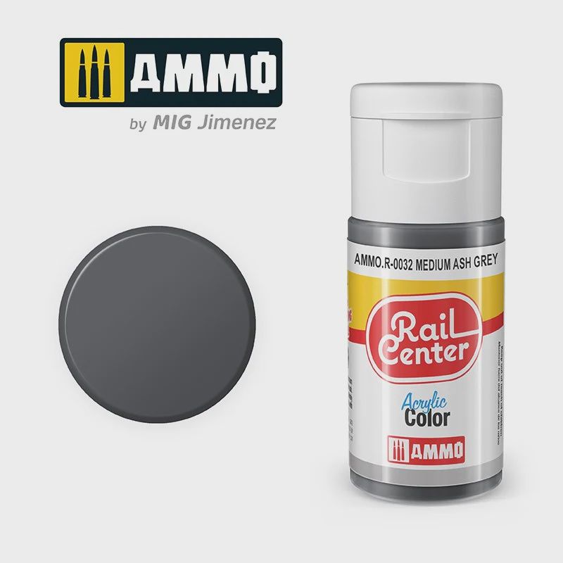 Ammo Medium Ash Grey 15ml (AMMO.R-0032)